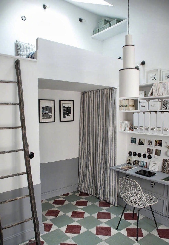 小户型阁楼式床稳固,小户型便宜又实用的床