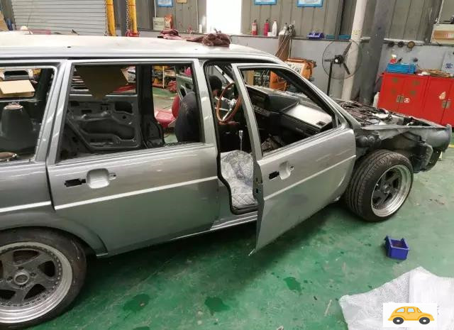 大众桑塔纳汽车修复翻新,大众新桑塔纳修复漆