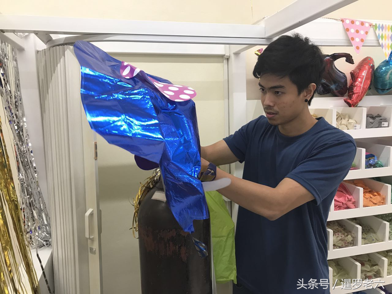 泰国超市的气球,泰国卡通气球价格表