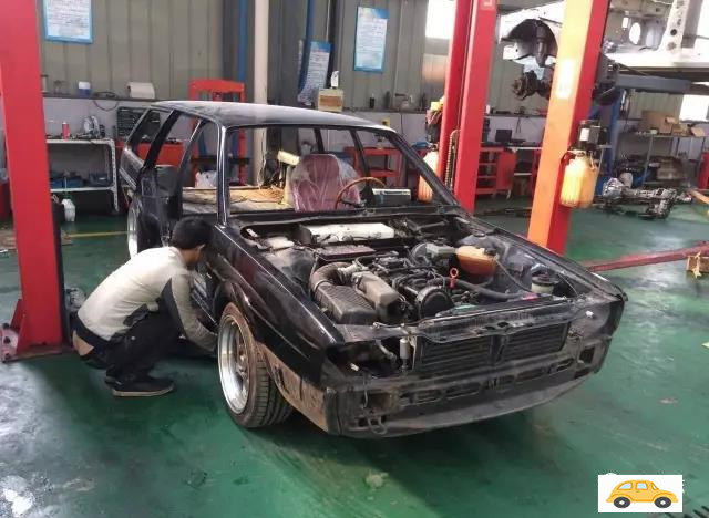 大众桑塔纳汽车修复翻新,大众新桑塔纳修复漆