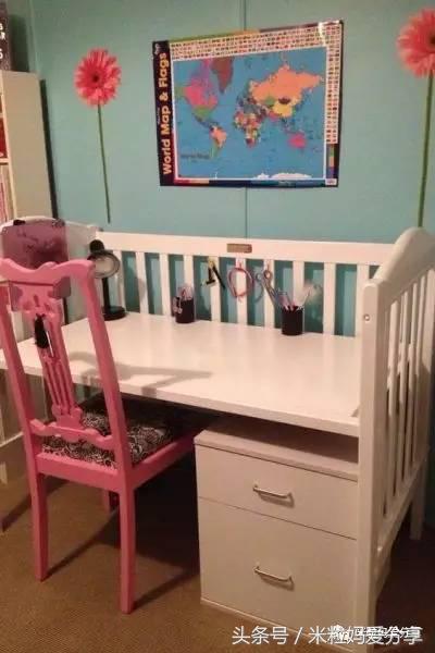 旧婴儿床的12个创意改造,旧婴儿床改成收纳架