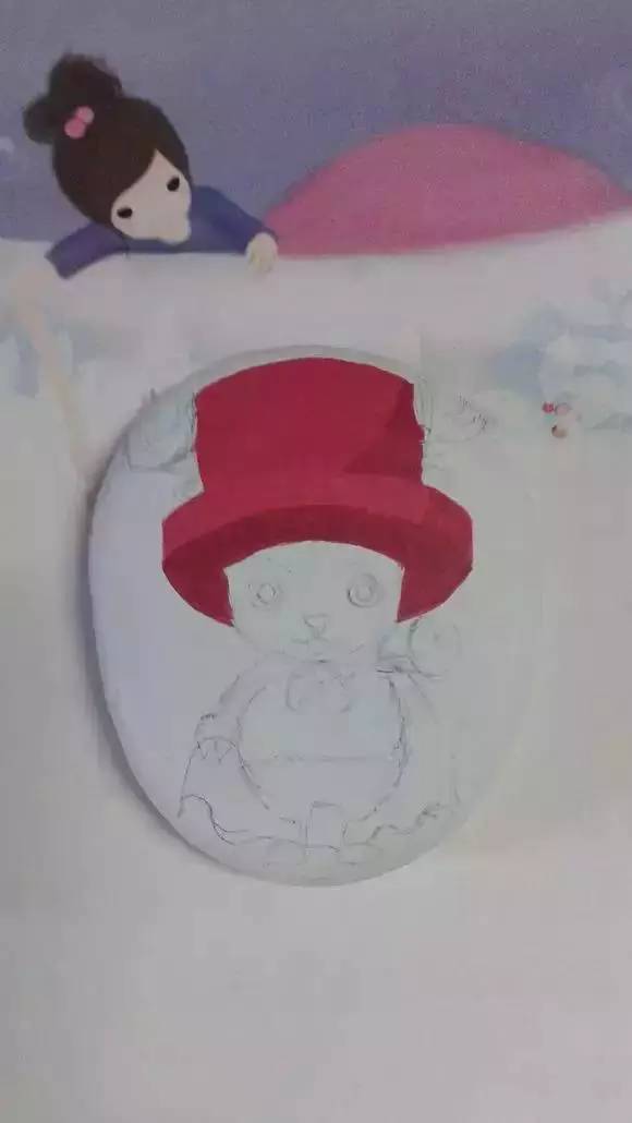 简单可爱石头画,教你一个画石头实用的小技巧