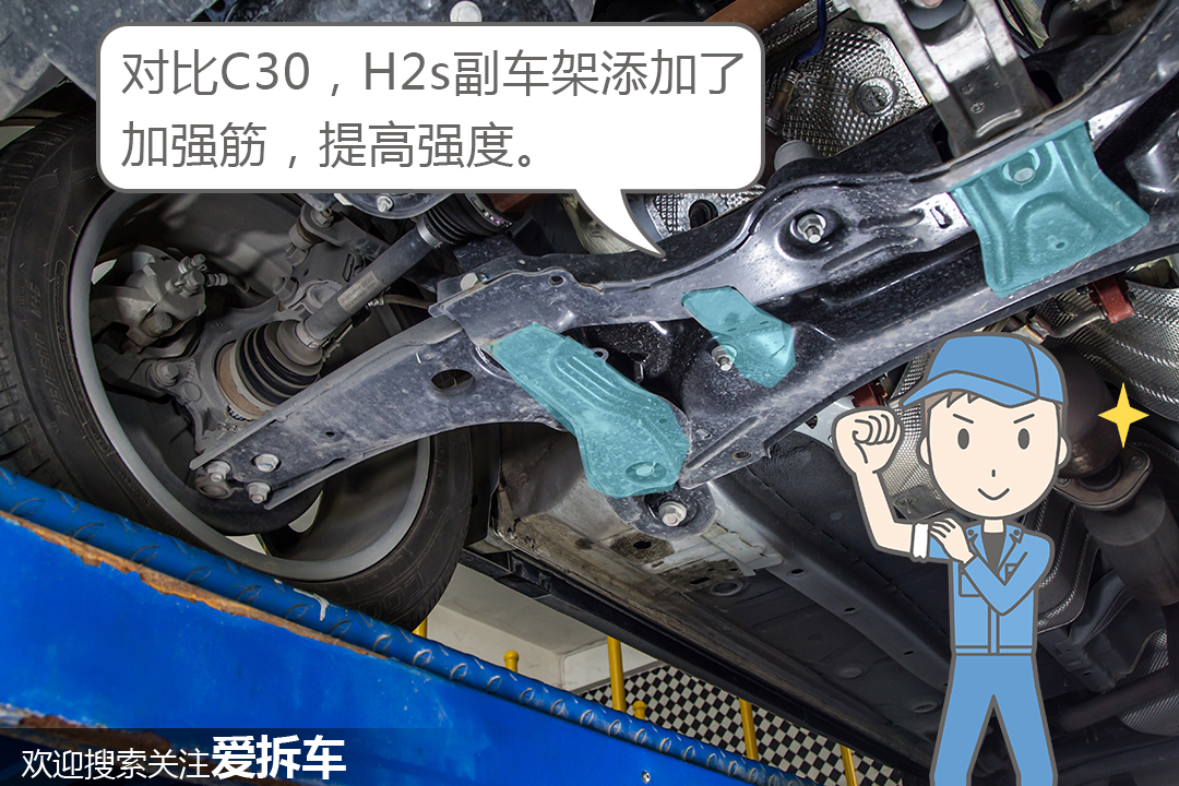 新款哈弗h2s底盘解析,哈弗h2s底盘解析