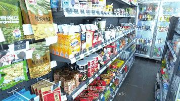 超市无人值守便利店,无人便利店进店自助购物