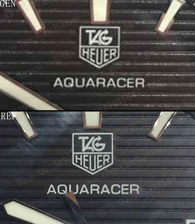 专柜人员提醒:网上代购港版泰格豪雅腕表90%都是仿品!