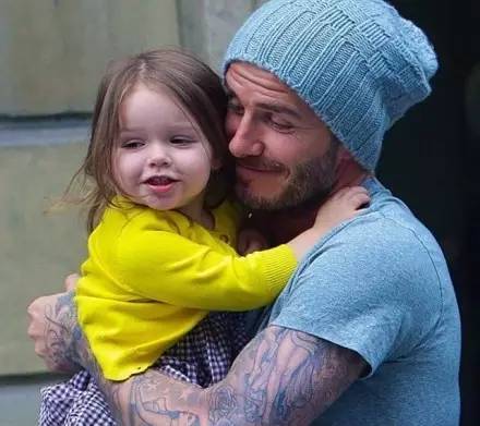 贝克汉姆：给你一个女儿，你能温暖整个世界