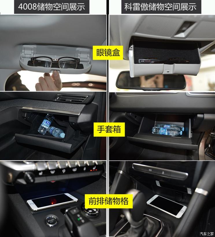 标致408和雷诺科雷傲哪个好,科雷傲对比4008