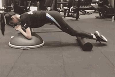 少儿bosu球训练动作,bosu球腰腹训练方法