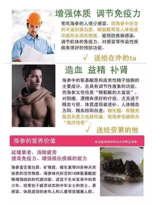 澳洲海参之秃参食补功效及注意事项