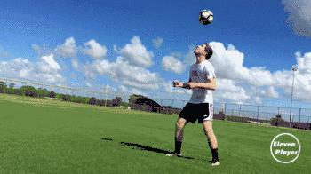 足球零基础教学入门颠球,足球入门颠球基本功