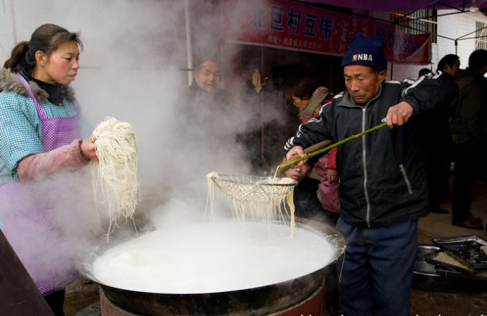 陕西哈水面火锅,陕西哈水面的配方