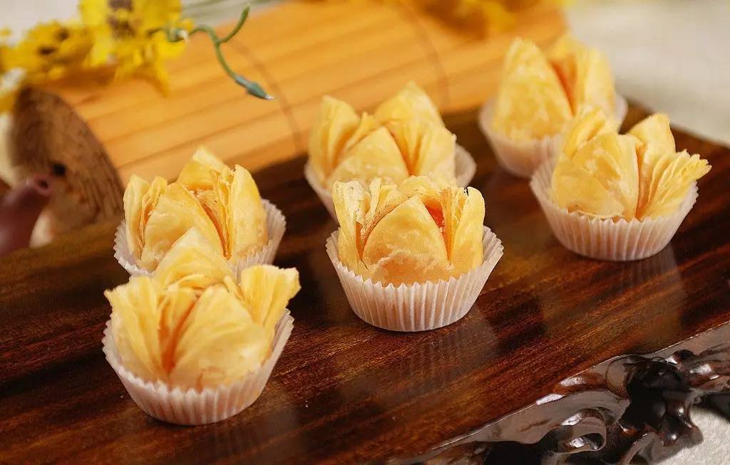 杭州特产糕点荷花酥,浙江名吃荷花酥花样制作全过程