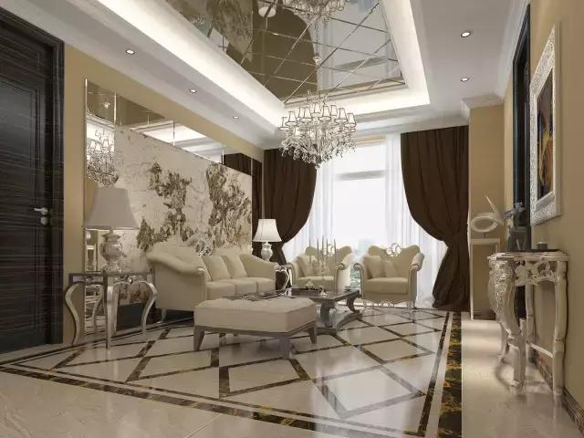 走廊菱形铺贴效果图,菱形铺贴