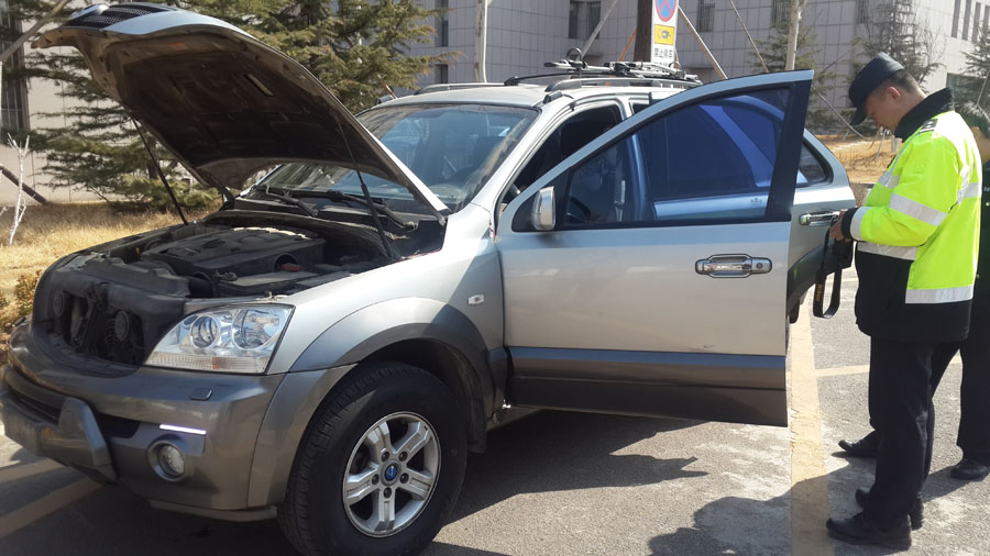 山东打击非法盗车团伙,山东交警盗抢车辆