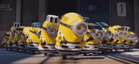 小黄人来到城市,小黄人来到大城市