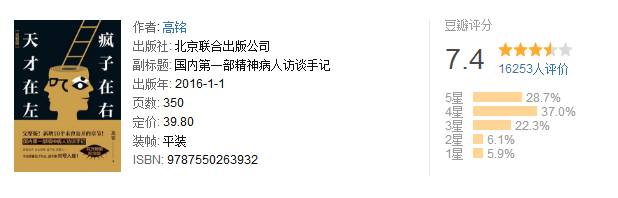 书单｜你是哪种“精神病”？这13本书，总有一本适合你