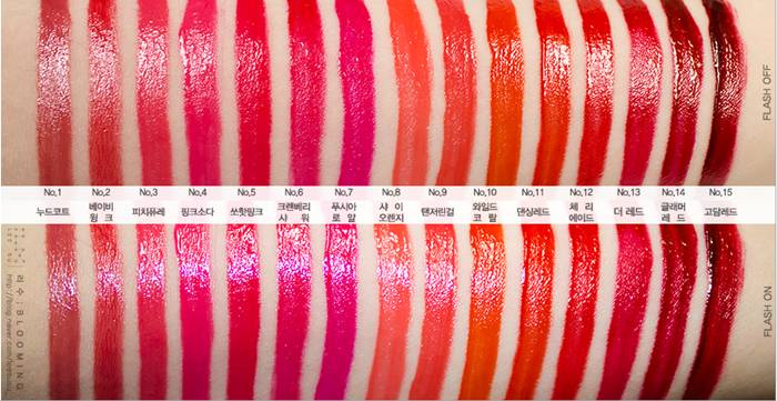 夏日必备口红试色list,夏天素颜必备10支口红