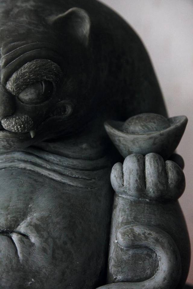 真正的招财喵,要钱的招财猫