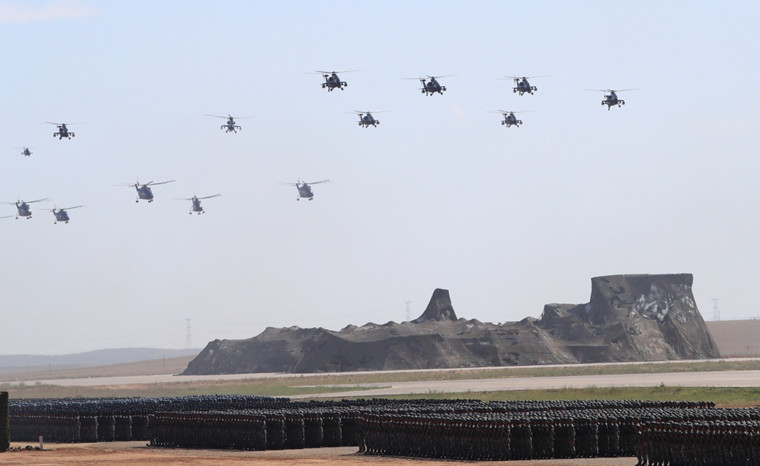 全方位解析阅兵方阵,阅兵步兵方阵集合