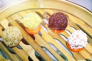 好看的辅食虾丸,无蛋时蔬虾丸婴儿辅食