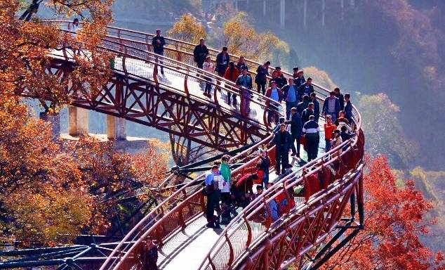 少华山红叶节完整视频,少华山红叶节开幕