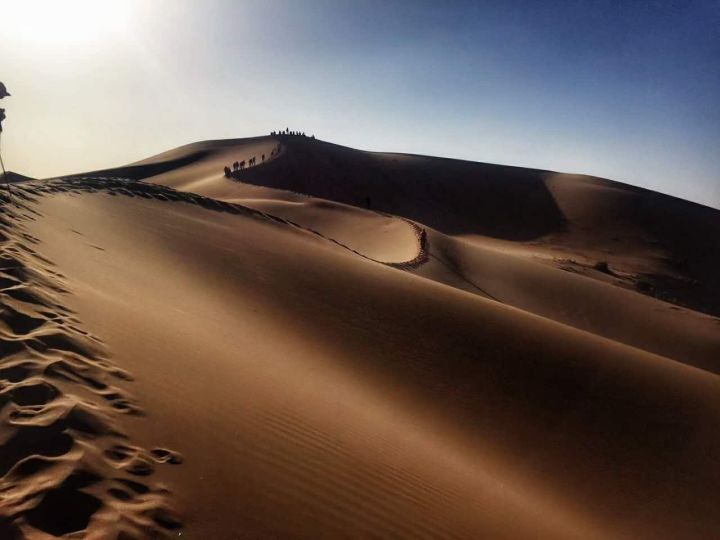 腾格里沙漠的徒步活动,腾格里沙漠五湖穿越徒步怎么参加