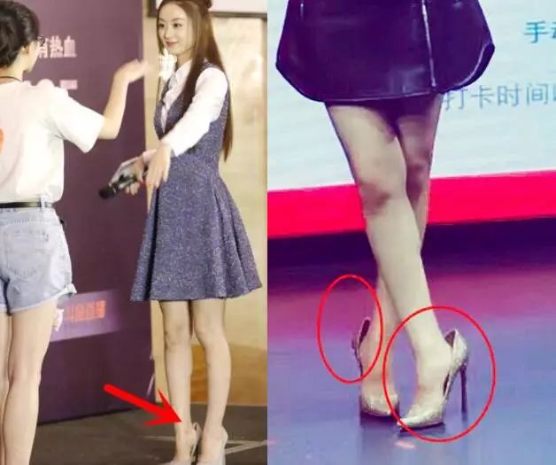 找女友只服冯绍峰，我却心疼赵丽颖找不到一双好鞋~