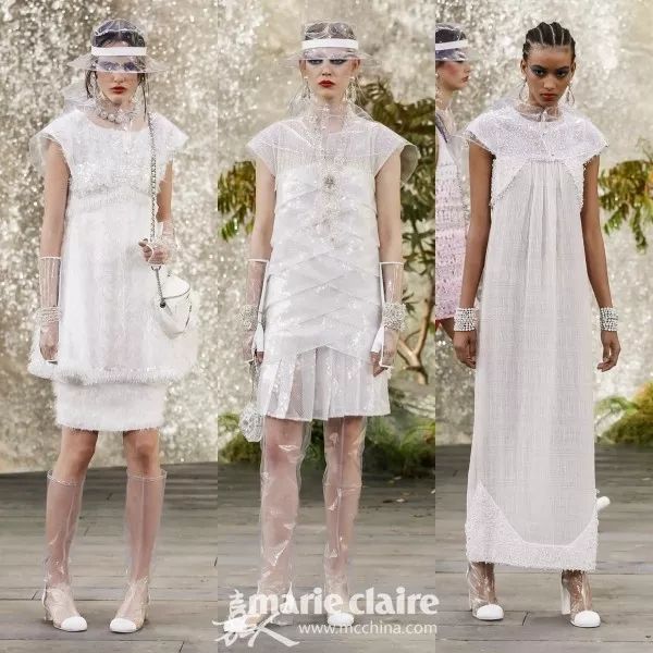 跟GD和表姐来到香奈儿“水帘洞”，看完我开始期待下雨天！