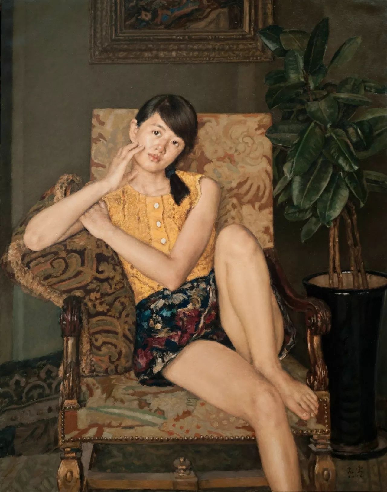 中国女人的美，全在他的笔下