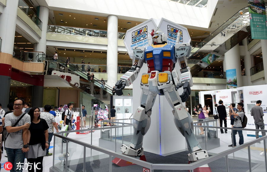 巨型高达模型1米高,300左右的巨型高达