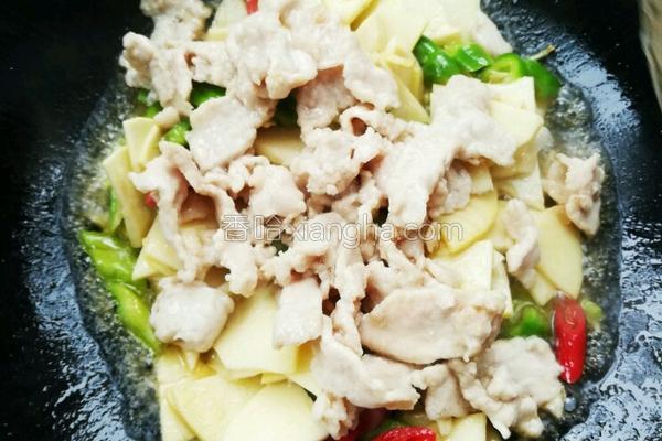 冬笋炒肉片家常做法视频,冬笋炒肉片咸菜的家常做法