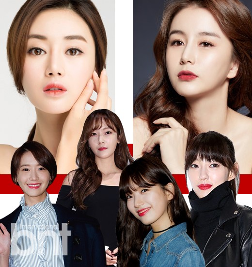 最新韩国女星妆容,韩国女性妆容100年演变