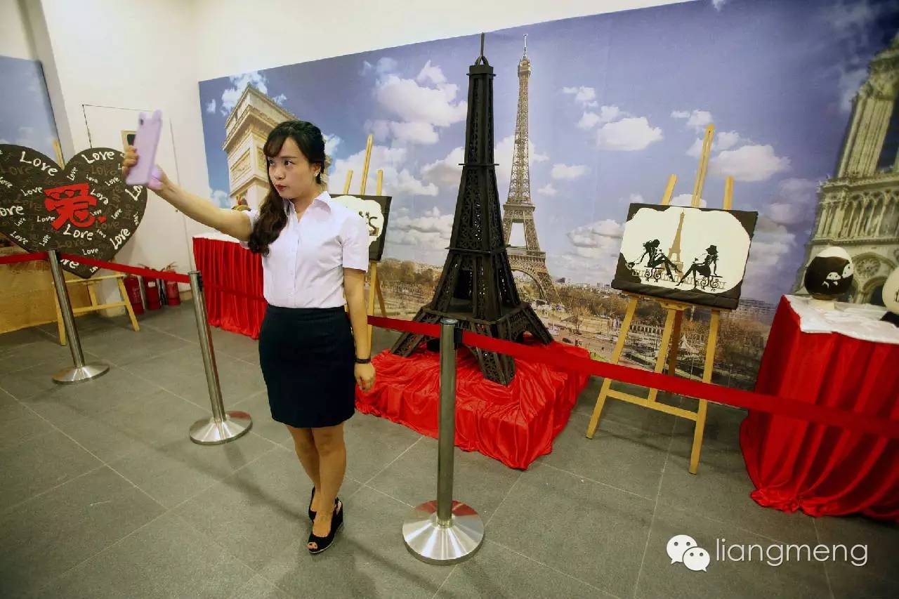 巧克力艺术品制作,创意的巧克力