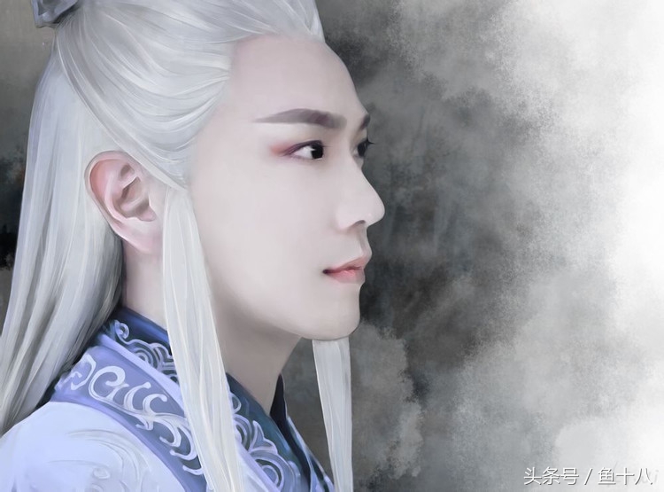 古装帅哥白发,十大古装白发男神