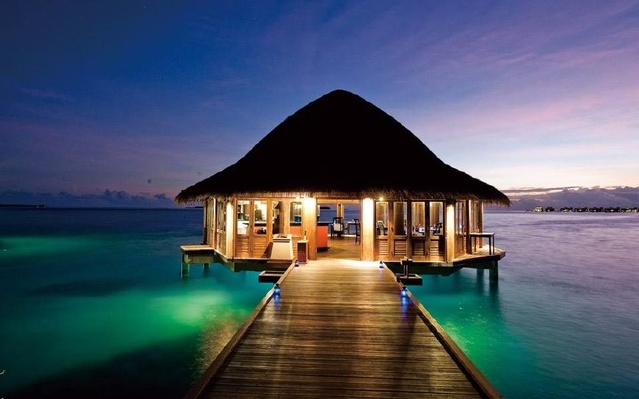 带你去马尔代夫,马尔代夫曼德芙岛风景