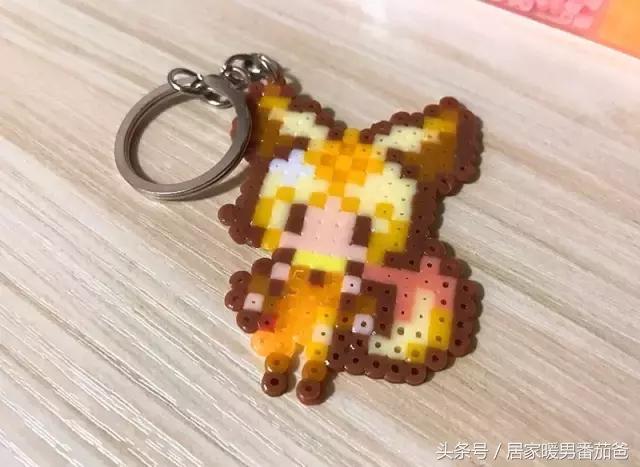 手工活大家一起干,拼豆豆手工教程