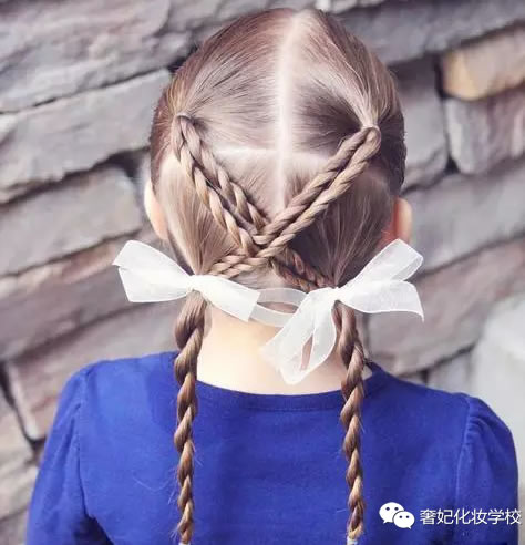 编发儿童简单又漂亮中长发小公主,斜辫子的小公主编发