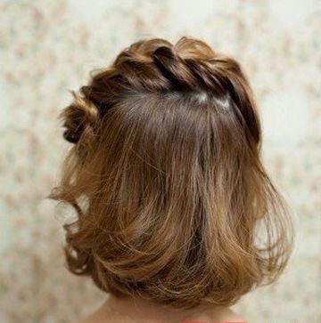 波波头发型女怎么扎好看小孩,短发波波头的扎法步骤