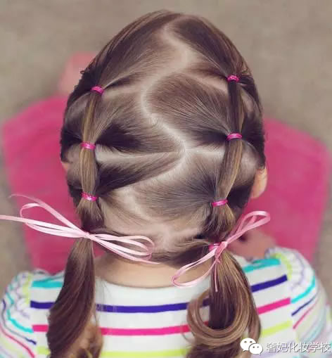 编发儿童简单又漂亮中长发小公主,斜辫子的小公主编发