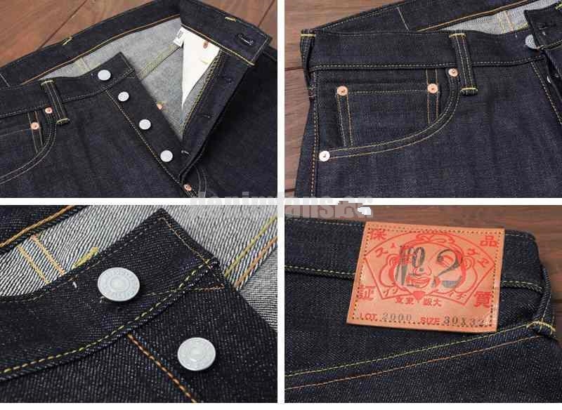 探秘牛仔裤色落篇之日本产Evisu福神NO2直筒版型养3年半（入门首选）