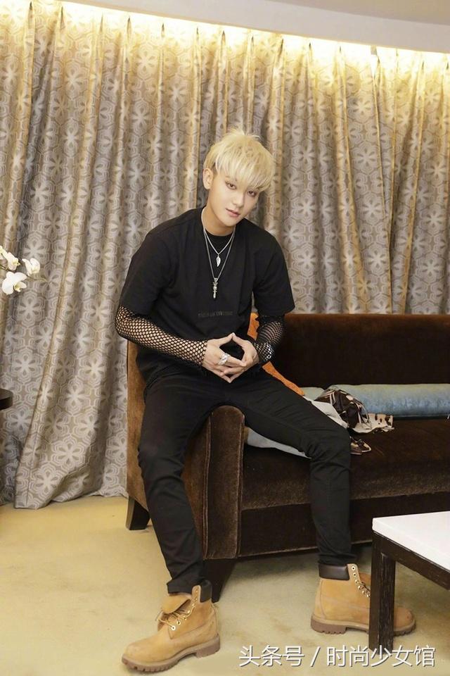 张翰鹿晗,鹿晗渔网背心