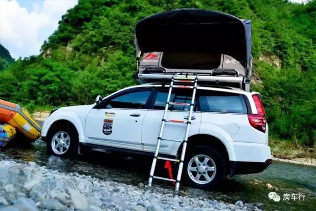 越野车顶加装露营帐篷,车顶帐篷露营视频大全