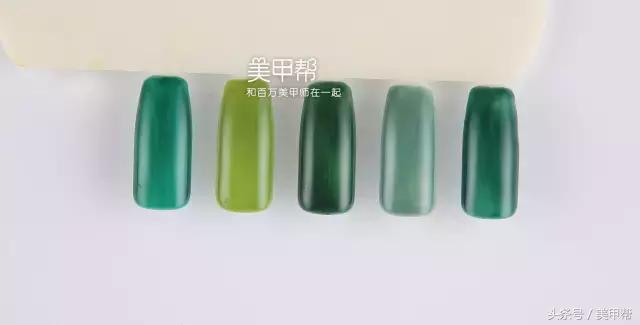 真人美甲款式视频,真实试色美甲