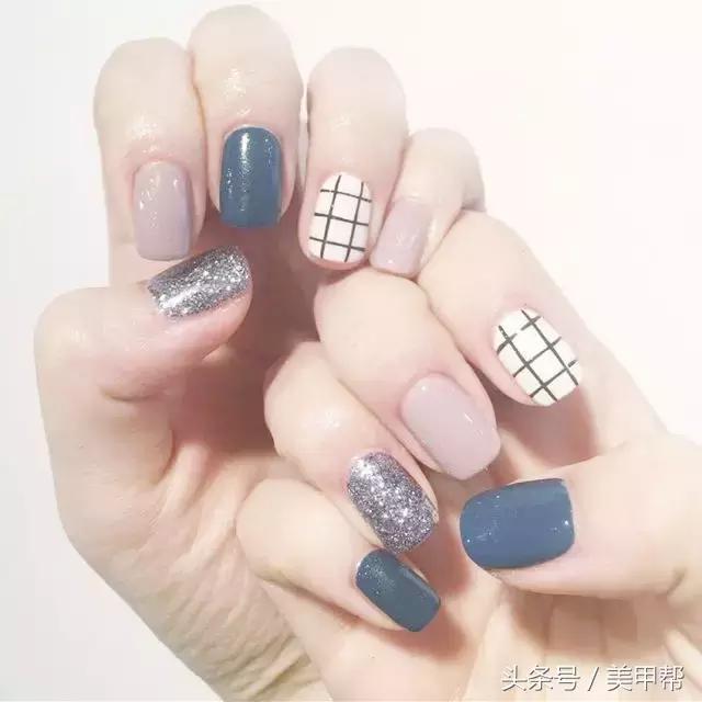 真人美甲款式视频,真实试色美甲