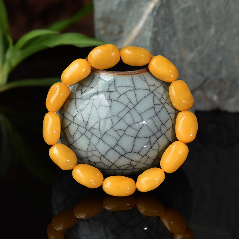 赵薇戴烤色蜜蜡,赵薇代言蜜蜡