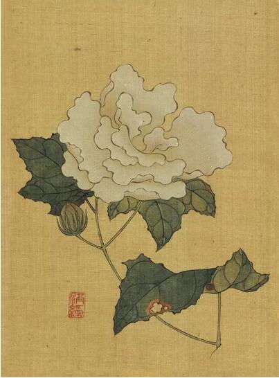 陈洪绶笔下的花鸟草虫,陈洪绶草虫画