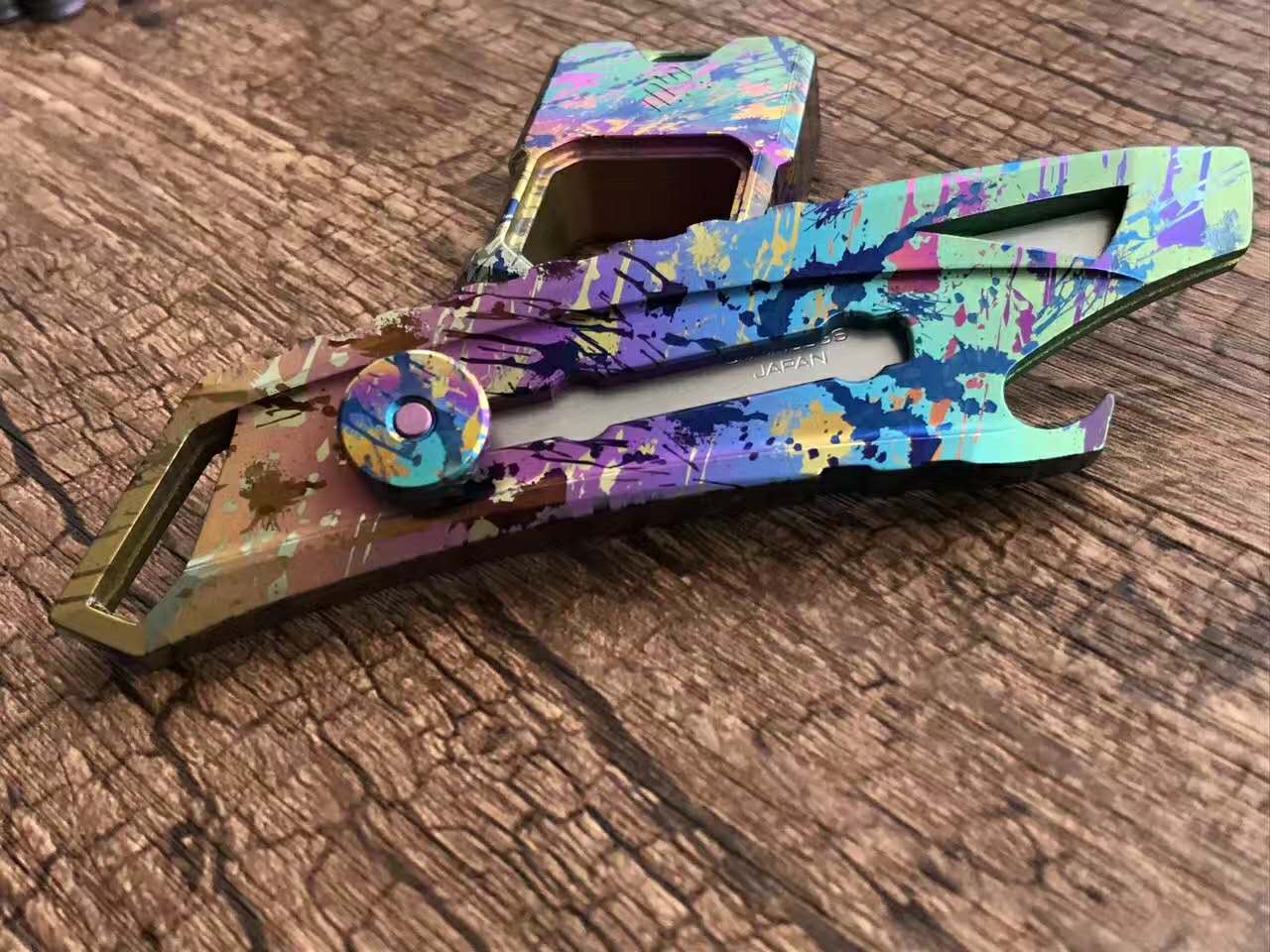 指尖陀螺制作蓝色,如何制作edc指尖陀螺