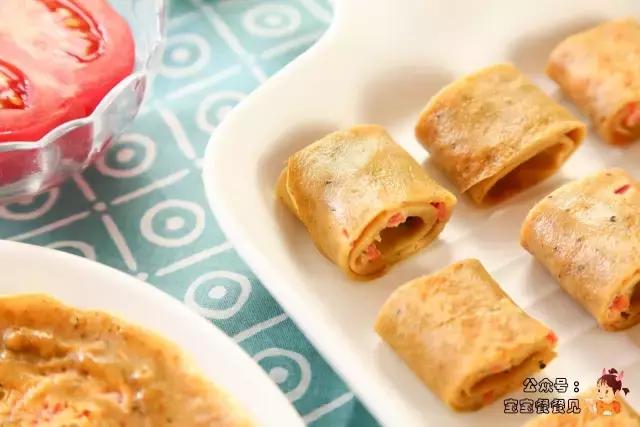 宝宝辅食西红柿鸡蛋卷的做法,适合宝宝的番茄鸡蛋面