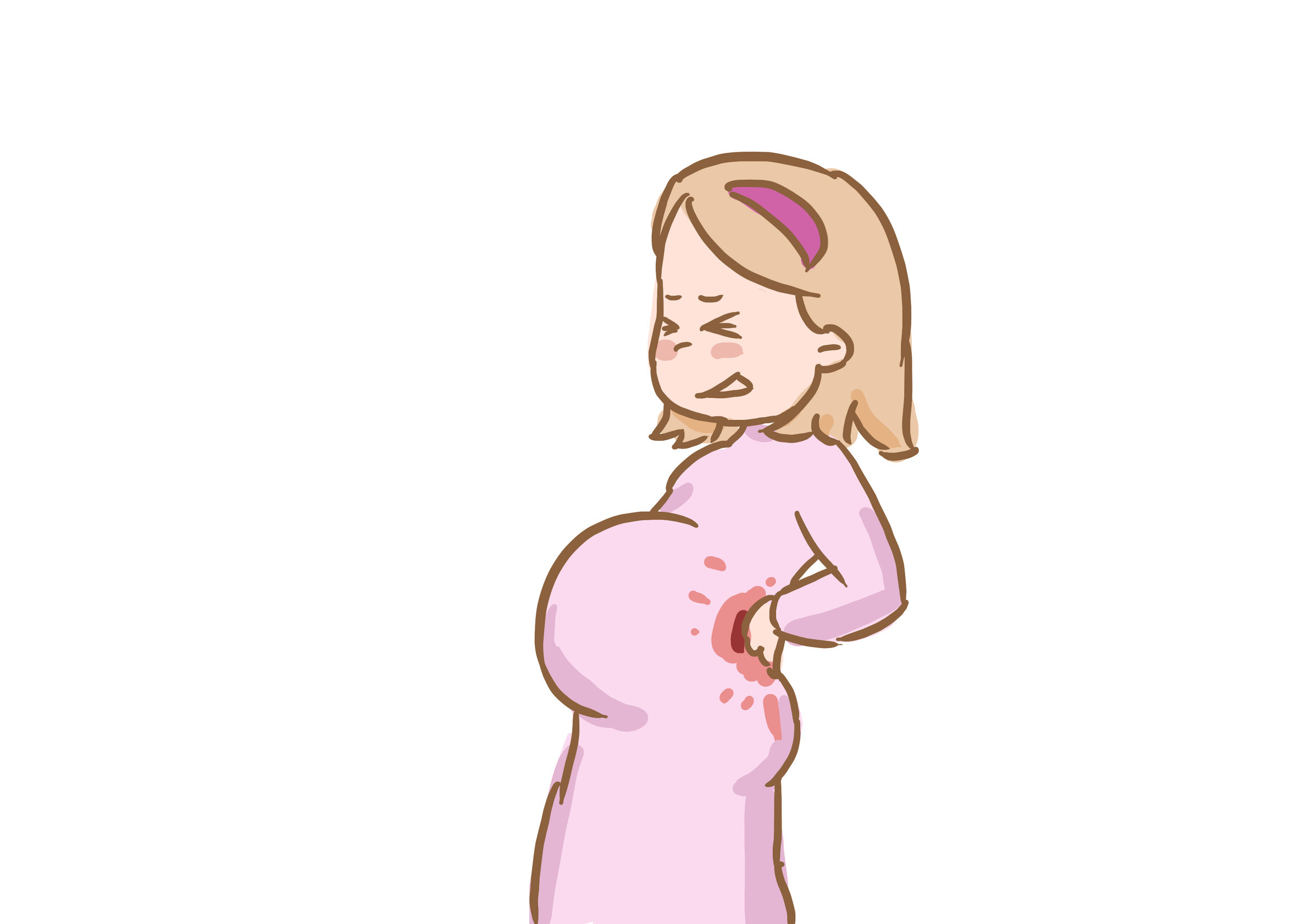 准妈妈如何缓解孕期腹胀,孕期各种痛也只有孕妈们知道吧