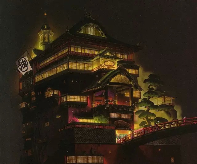 宫崎骏千与千寻汤屋视频,宫崎骏千与千寻油屋场景